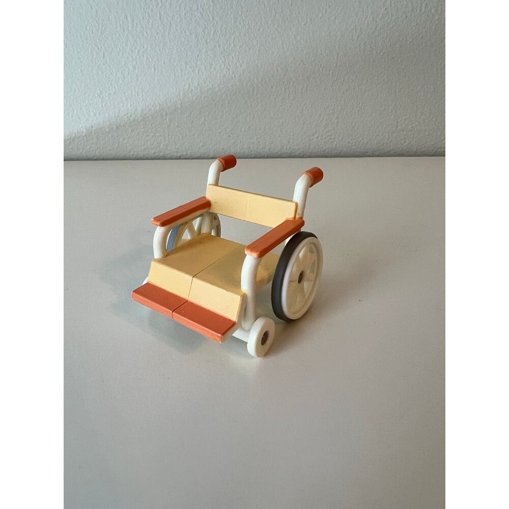 Vintage‎ Wheelchair Sylvanian Families/Calico Critters 2006 Dollhouse Toy
